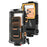 For iPhone 17 Diving Waterproof Case 45m / 147ft Underwater Photography Surfing Photo Video Housing Cover - Black / Orange - 1