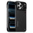 AULUMU For iPhone 17 Pro Max Aramid Fiber Case Ultra Thin Magnetic Phone Cover with Real-Time Temperature Monitoring - Black - 1