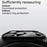 AULUMU For iPhone 17 Pro Aramid Fiber Case Ultra Thin Magnetic Phone Cover with Real-Time Temperature Monitoring - Black - 4