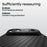 AULUMU For iPhone Air Aramid Fiber Case Ultra Thin Magnetic Phone Cover with Real-Time Temperature Monitoring - Black - 5