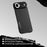AULUMU For iPhone Air Aramid Fiber Case Ultra Thin Magnetic Phone Cover with Real-Time Temperature Monitoring - Black - 6