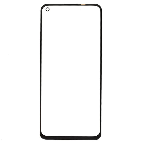 For OnePlus Nord 2 5G / Nord 2T 5G Front Screen Glass Lens Replacement Part (without Logo) - 1
