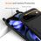 For Google Pixel 11 Case Liquid Silicone Card Holder Back Phone Cover with Lanyard - Black - 6