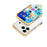 For iPhone 18 Pro / 17 Pro Case Four Corners Anti Drop Clear TPU + TPE + PC Phone Cover - Transparent Yellow - 7