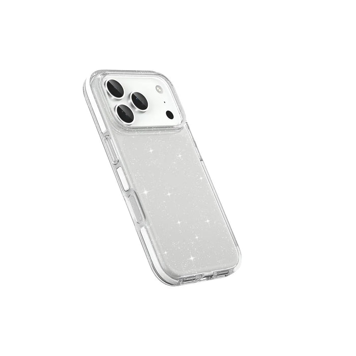 For iPhone 18 Pro Max / 17 Pro Max Glitter Case PC Back TPU+TPE Frame Bling Sparkle Shockproof Cover - 7