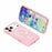 For iPhone 18 Pro Max / 17 Pro Max Magnetic Case Glitter Powder PC + TPU Phone Cover - Pink - 7