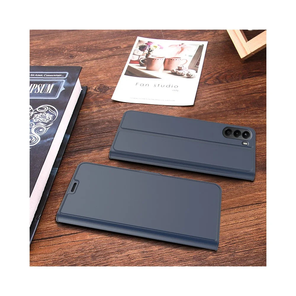 For OnePlus Nord CE6 Lite 5G Case Shockproof TPU Inner Shell Leather Phone Cover Card Slot - Blue - 7