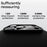 AULUMU A17 for iPhone 17 Pro Magnetic Case Biodegradable Vegan Leather + PC Phone Cover - Black - 5