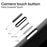 AULUMU A17 for iPhone Air Magnetic Case Biodegradable Vegan Leather + PC Phone Cover - Black - 5