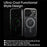 AULUMU A17 for iPhone 17 Pro Magnetic Case Glow in the Dark Design TPU IMD Phone Cover - Grey - 2