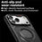 AULUMU A17 For iPhone 17 Pro Magnetic Case Heat Dissipation TPU Phone Cover - Black - 2