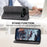 For Google Pixel 11 Pro XL Case Calf Texture PU Leather Wallet Phone Cover with Wrist Strap - Black - 4