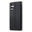 For Samsung Galaxy S26 FE Case Embossed Totem Leather Flip Wallet Phone Cover with Wrist Strap - Black - 6