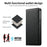 DIERFENG DF-019 for Google Pixel 11  /  11 Pro Leather Wallet Case Magnetic Flip Cover with Card Slots RFID Blocking - Black - 7
