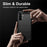 For Samsung Galaxy A27 5G TPU Case Protective Phone Cover Carbon Fiber Texture Brushed - Black - 7
