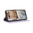 For Samsung Galaxy S26 FE Wallet Case Cats Imprint Leather Phone Cover with Strap - Purple - 2