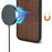 For iPhone 17 Magnetic Case Wood + PC + TPU Shockproof Protective Phone Cover - Walnut Wood - 2