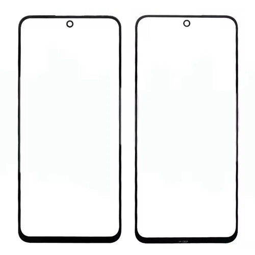 For Honor X6c 4G Front Screen Glass Lens + OCA Adhesive Part (without Logo) - 1