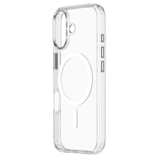 ZGA for iPhone 17 Magnetic Case Crystal Clear PC TPU Anti-Scratch Phone Cover - Transparent - 2
