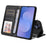 For Samsung Galaxy S26 FE Case Wallet PU Leather Folio Flip Phone Cover - Black - 2