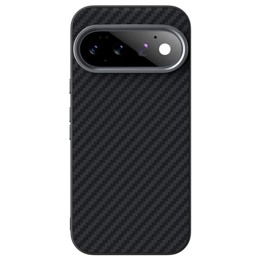 ABEEL For Google Pixel 11 Magnetic Case Carbon Fiber Texture Phone Back Cover - Black - 2