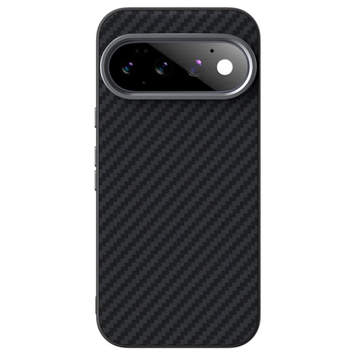 ABEEL For Google Pixel 11 Magnetic Case Carbon Fiber Texture Phone Back Cover - Black - 2