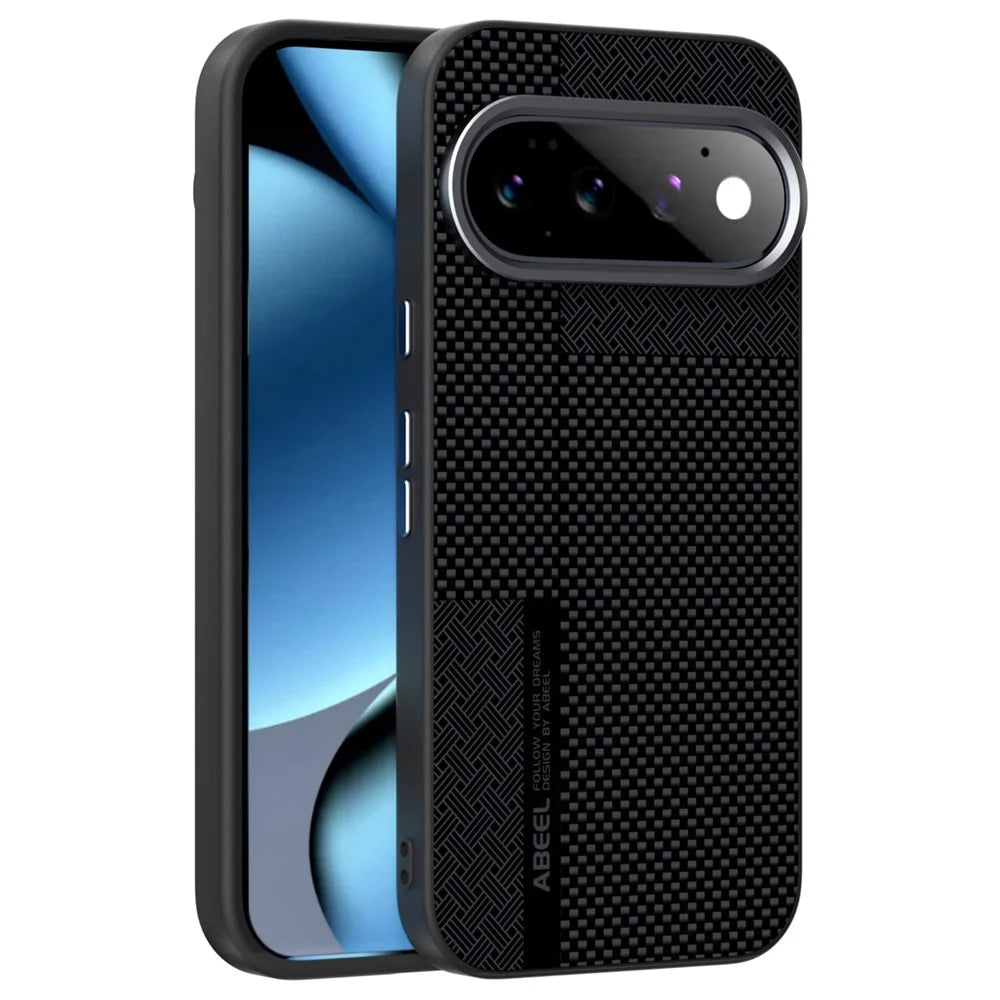 ABEEL for Google Pixel 11 Magnetic Case Ultra-thin 6D Printed Shockproof TPU PC Aluminum Alloy Leather Phone Cover - Guardian Model 2 No. 2 - 1