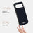 ABEEL for Google Pixel 11 Magnetic Case Printed PC TPU Aluminum Alloy Leather Phone Cover - Black - 3