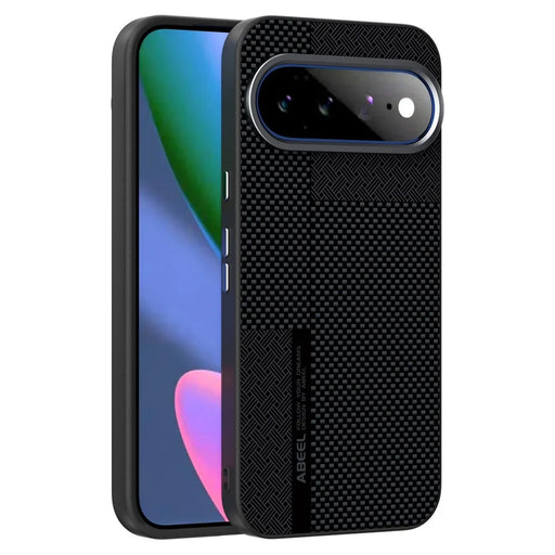 ABEEL for Google Pixel 11 Pro XL Magnetic Case Ultra-thin 6D Printed Shockproof TPU PC Aluminum Alloy Leather Phone Cover - Guardian Model 2 No. 2 - 1