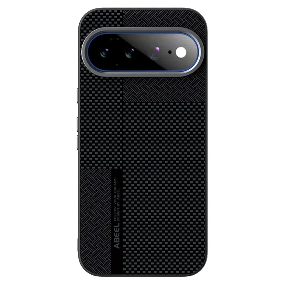 ABEEL for Google Pixel 11 Pro XL Magnetic Case Ultra-thin 6D Printed Shockproof TPU PC Aluminum Alloy Leather Phone Cover - Guardian Model 2 No. 2 - 2