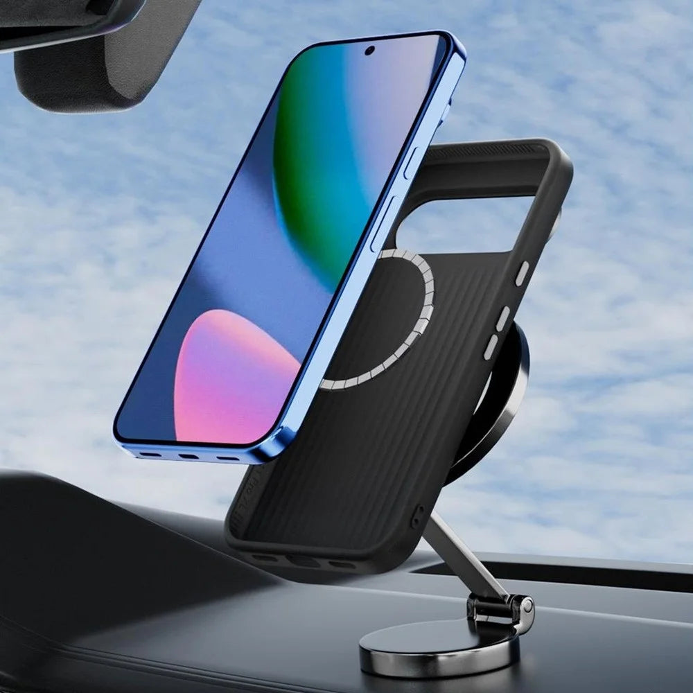ABEEL for Google Pixel 11 Pro XL Magnetic Case Ultra-thin 6D Printed Shockproof TPU PC Aluminum Alloy Leather Phone Cover - Guardian Model 2 No. 2 - 6