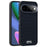 ABEEL for Google Pixel 11 Pro XL Magnetic Case Printed PC TPU Aluminum Alloy Leather Phone Cover - Black - 1