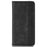 Magnetic Auto Closing Phone Case For Nokia X30 5G, Imprinted Pattern PU Leather Retro Texture Wallet Stand Smartphone Cover - Black - 6