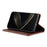 AZNS For Samsung Galaxy S26 FE Case Cowhide Texture PU Leather Wallet Phone Cover - Coffee - 2