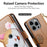 For Doogee Note 58 Case Cute Cat Pattern PU Leather Wallet Phone Cover with Wrist Strap - Brown - 5