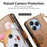 For Blackview Shark 9 5G Case Cute Cat Pattern PU Leather Wallet Phone Cover with Wrist Strap - Brown - 5
