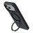 X-LEVEL for iPhone 17 Pro Max Magnetic Case Rotating Kickstand Fabric Textured Leather + PC + TPU Phone Cover - Black - 3