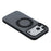 X-LEVEL for iPhone 17 Pro Max Magnetic Case Rotating Kickstand Fabric Textured Leather + PC + TPU Phone Cover - Black - 6