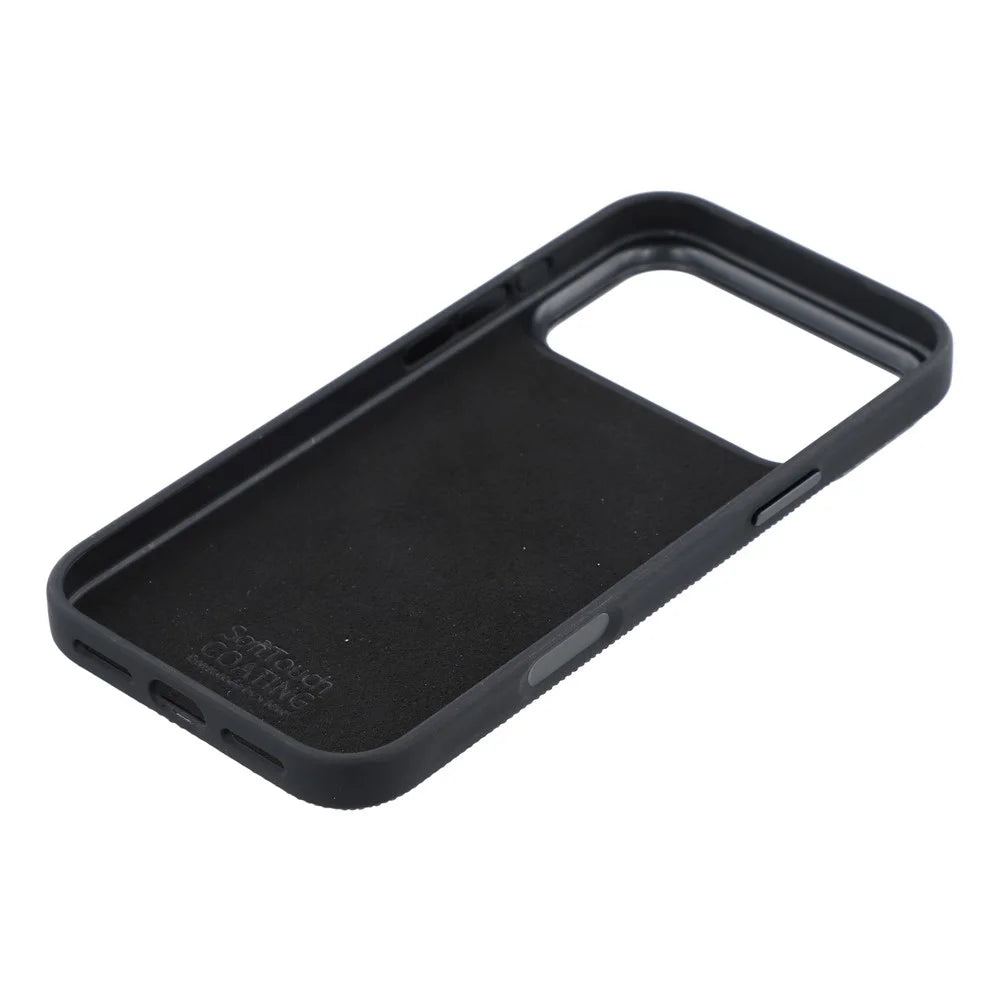 X-LEVEL for iPhone 17 Pro Max Magnetic Case Rotating Kickstand Fabric Textured Leather + PC + TPU Phone Cover - Black - 7