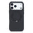 X-LEVEL for iPhone 17 Pro Max Magnetic Case Rotating Kickstand Silicone + Tech Fabric Scratch-Resistant Phone Cover - Obsidian Black - 1