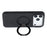 X-LEVEL for iPhone 17 Pro Max Magnetic Case Rotating Kickstand Silicone + Tech Fabric Scratch-Resistant Phone Cover - Obsidian Black - 4