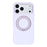 X-LEVEL for iPhone 17 Pro Magnetic Case Rotating Kickstand Silicone + Tech Fabric Scratch-Resistant Phone Cover - Taro Purple - 1