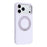 X-LEVEL for iPhone 17 Pro Magnetic Case Rotating Kickstand Silicone + Tech Fabric Scratch-Resistant Phone Cover - Taro Purple - 2