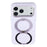 X-LEVEL for iPhone 17 Pro Magnetic Case Rotating Kickstand Silicone + Tech Fabric Scratch-Resistant Phone Cover - Taro Purple - 4