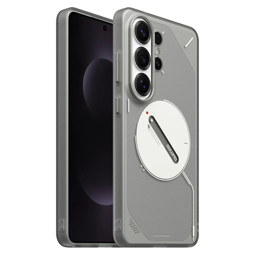 AULUMU S26 Frosted Case Series for Samsung Galaxy S26 Ultra Case IMD TPU Phone Cover - Transparent Grey - 1