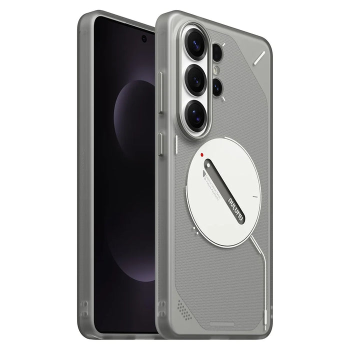 AULUMU S26 Frosted Case Series for Samsung Galaxy S26 Ultra Case IMD TPU Phone Cover - Transparent Grey - 1