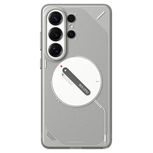 AULUMU S26 Frosted Case Series for Samsung Galaxy S26 Ultra Case IMD TPU Phone Cover - Transparent Grey - 2