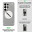 AULUMU S26 Frosted Case Series for Samsung Galaxy S26 Ultra Case IMD TPU Phone Cover - Transparent Grey - 3