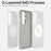AULUMU S26 Frosted Case Series for Samsung Galaxy S26 Ultra Case IMD TPU Phone Cover - Transparent Grey - 7