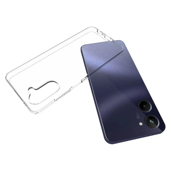 10Pcs  /  Pack For Realme 10 4G Transparent TPU Phone Case, Inner Watermark-Free Drop Proof Protective Cover - 7